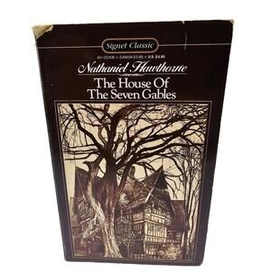 The House of the Seven Gables Nathanial Hawthorne Book Witchcraft Gothic Novel